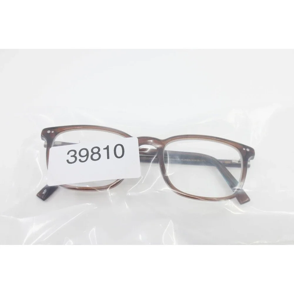 Warby Parker Elias Brown Eyeglasses Frames 51-18-145 M 899 Rectangular Eyewear